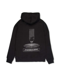 Decided Lamp Hoodie Zwart achterkant